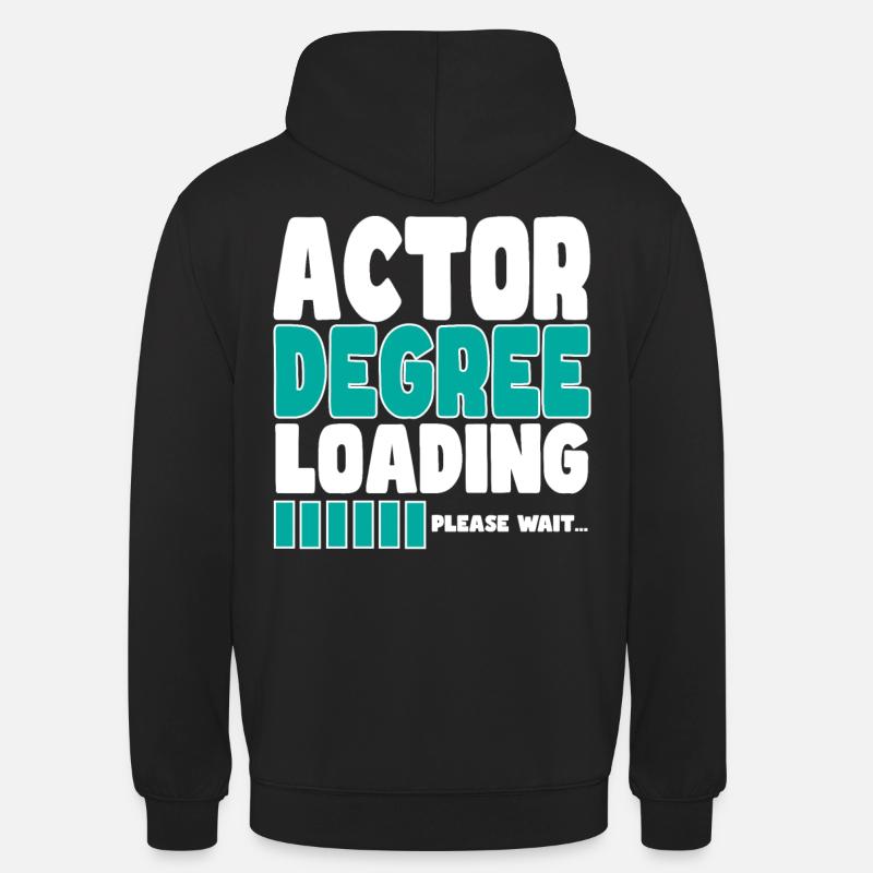 Actor invites training - Unisex Hoodie - black