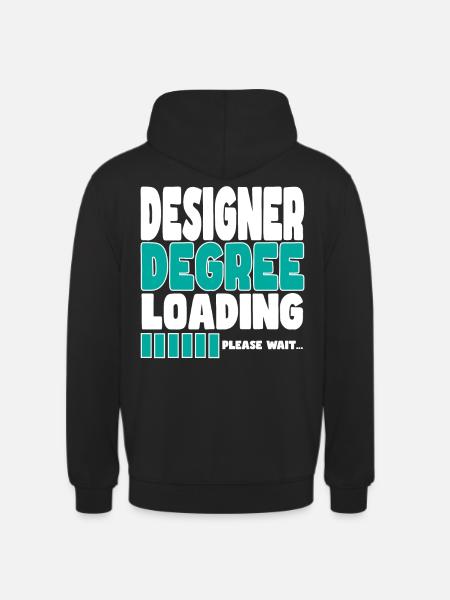 Designer invites training - Unisex Hoodie - black