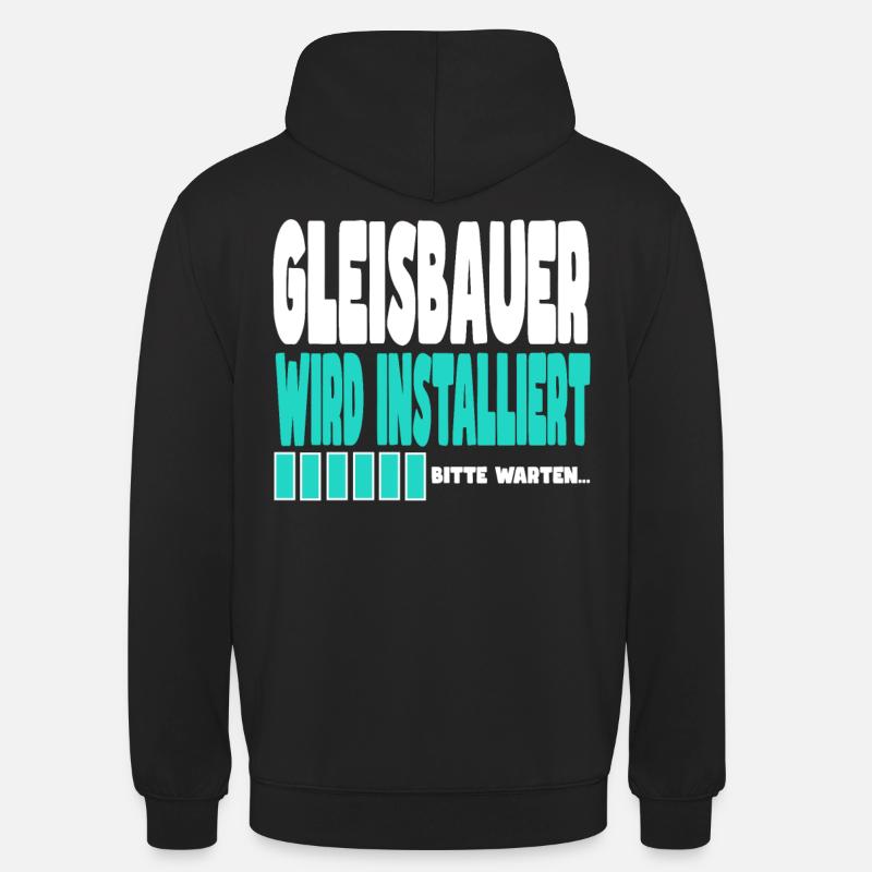 Gitarrist wird installiert - Unisex Hoodie - Schwarz