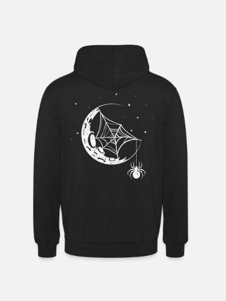Spider Spider Web - Unisex Hoodie - black