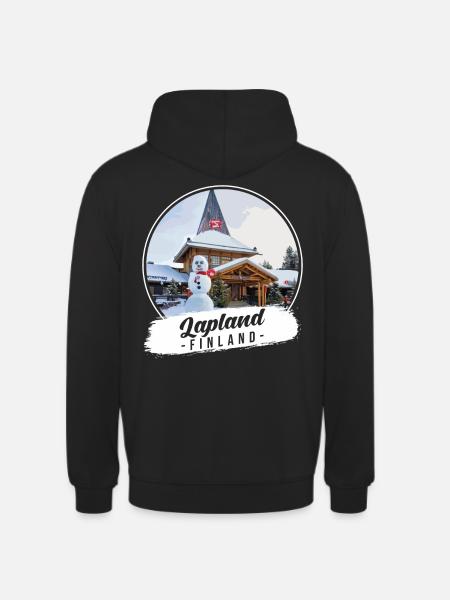 Lapland Finland Souvenir - Unisex Hoodie - black