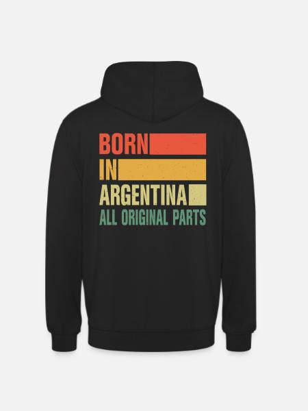 Born in Argentina - Unisex Hoodie - black