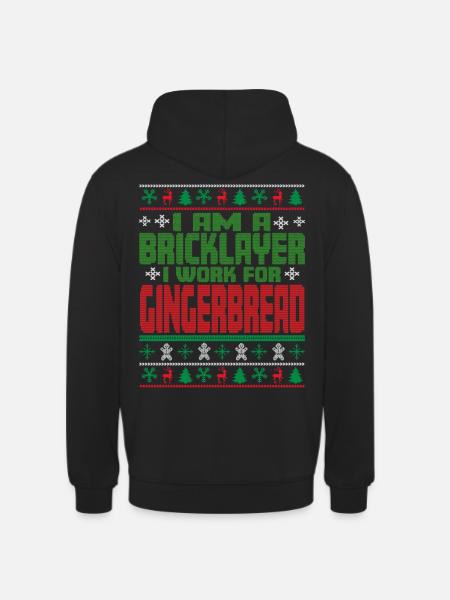 Mason Christmas Saying - Unisex Hoodie - black