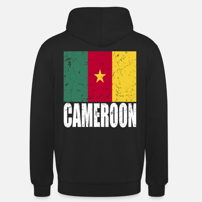 Cameroon flag - Unisex Hoodie - black