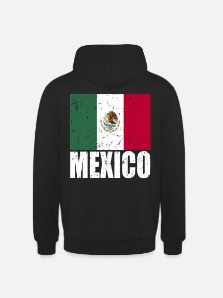 Mexico Flag - Unisex Hoodie - black