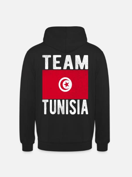 Tunisia Flag - Unisex Hoodie - black