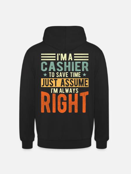 Cashier - Unisex Hoodie - black
