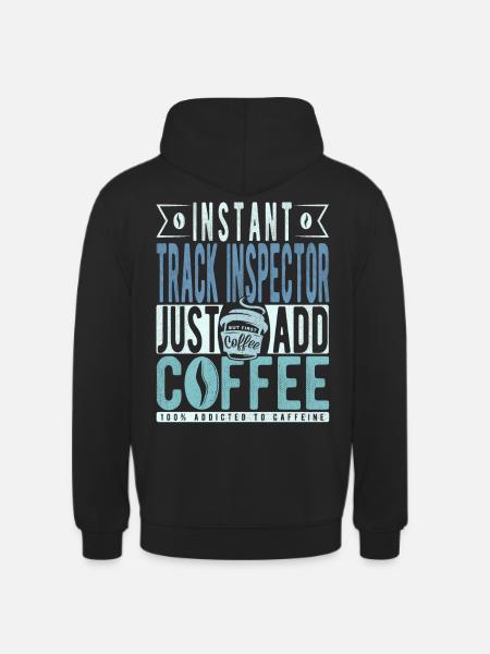 Persecution Inspector Coffee Saying - Unisex Hoodie - black