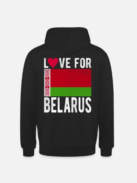 Belarus Souvenir - Unisex Hoodie - black