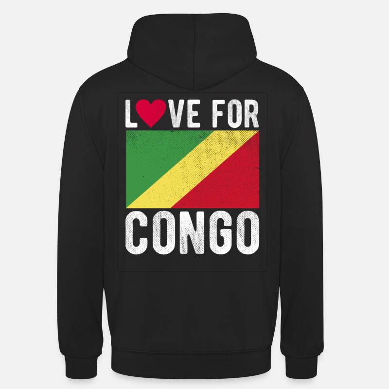 Kongo Souvenir - Unisex Hoodie - Schwarz