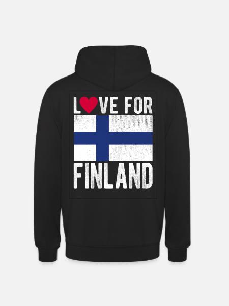 Finland Souvenir - Unisex Hoodie - black