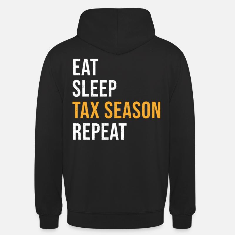Buchhalter Spruch Steuersaison - Unisex Hoodie - Schwarz