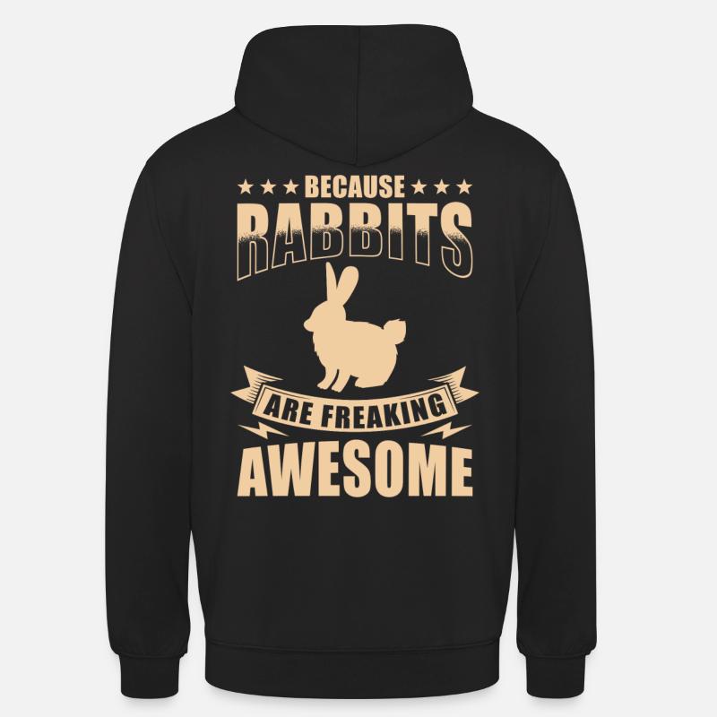 Hase Chinesisches Sternzeichen - Unisex Hoodie - Schwarz