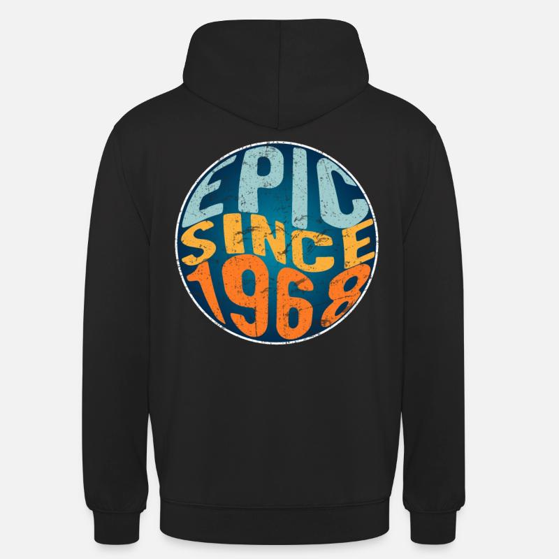 Episch Seit 1968 - Unisex Hoodie - Schwarz