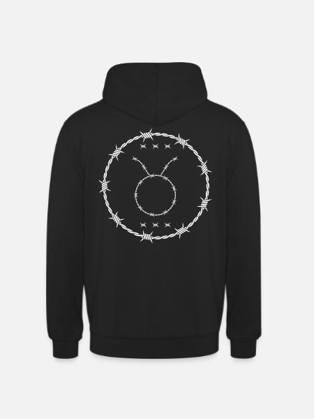 Stier Sternzeichen - Unisex Hoodie - Schwarz