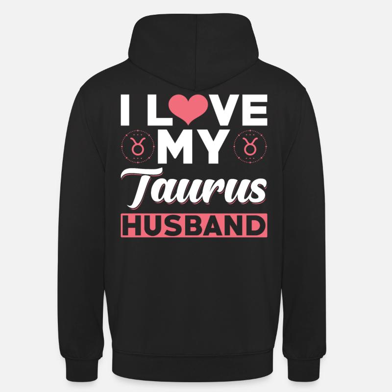 J’aime mon mari taureau - Sweat-shirt à capuche unisexe - noir