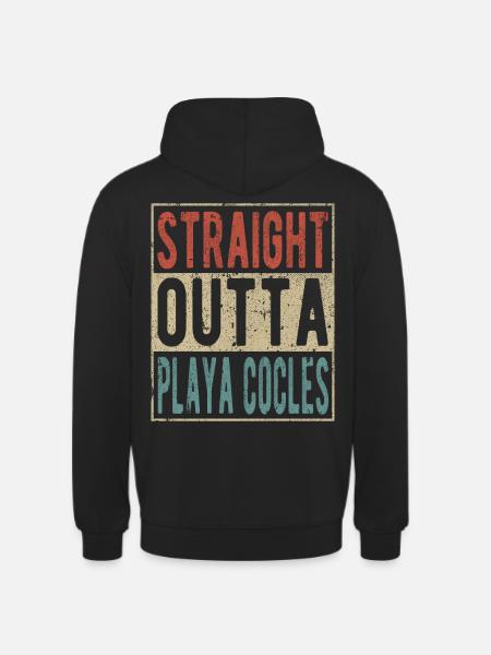 Straight Outta Playa Cocles - Unisex Hoodie - black