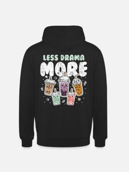 Bubble Tea Boba Tee Kawaii - Unisex Hoodie - black