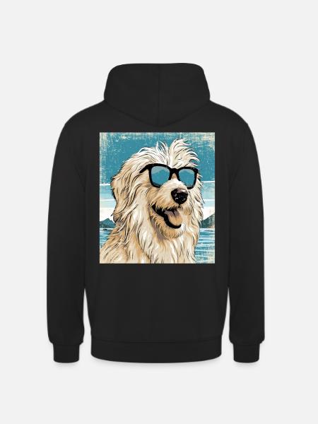 Maremmano Abruzzese German Shepherd - Unisex Hoodie - black