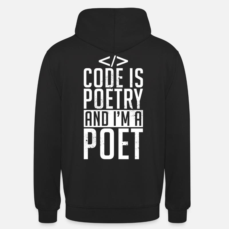 Programmierer Entwickler Coder Code - Unisex Hoodie - Schwarz