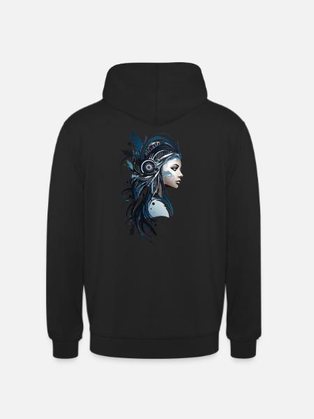 Chef de tribu - Sweat-shirt à capuche unisexe - noir