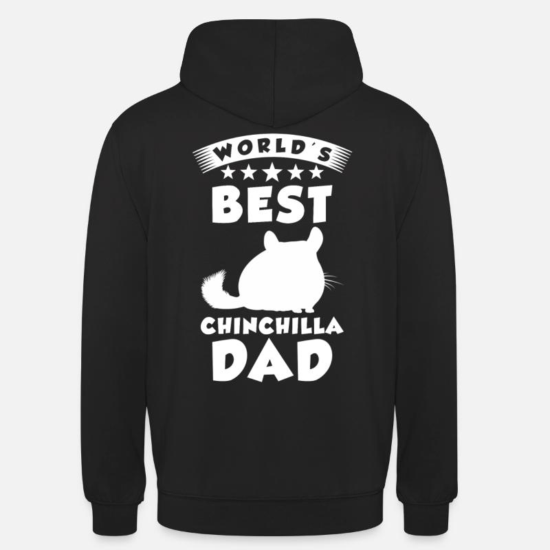 Chinchilla Daddy Gift - Unisex Hoodie - black
