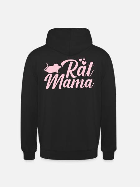 Rat mom - Unisex Hoodie - black