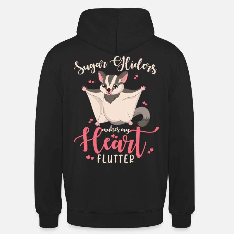 Sugar Glider Dicton - Sweat-shirt à capuche unisexe - noir