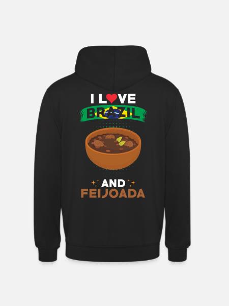 Feijoada, Brazil, Brazilian cuisine - Unisex Hoodie - black