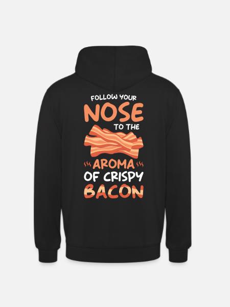 Bacon Ham Gift - Unisex Hoodie - black