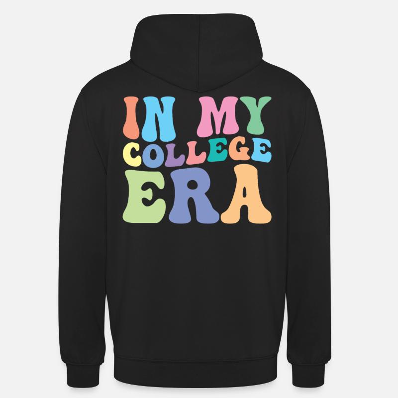 Hochschule Retro Groovy Student - Unisex Hoodie - Schwarz