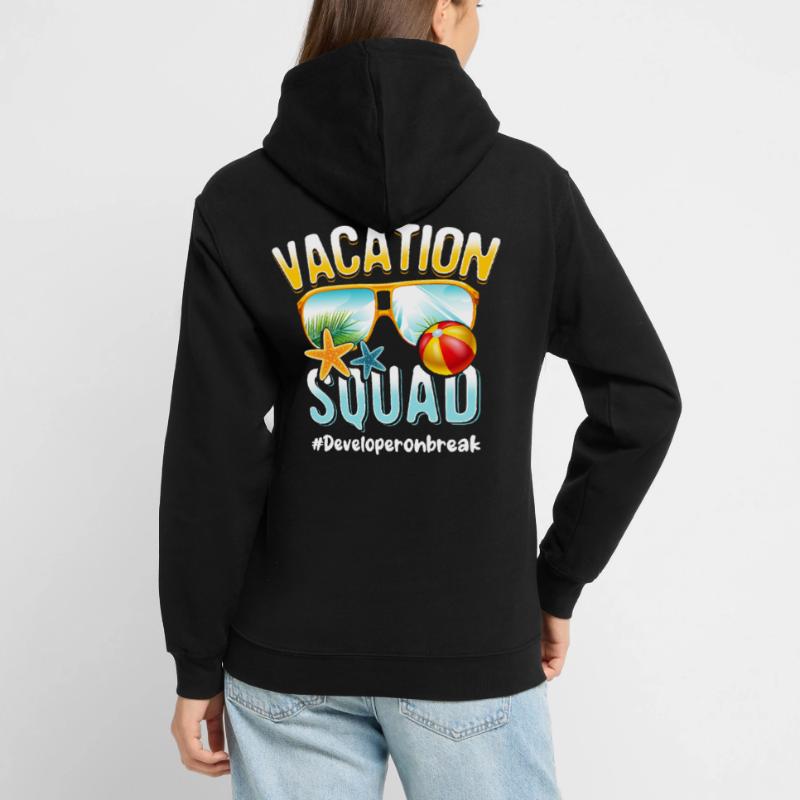 Entwickler Vacation Squad #Developeronbreak Unisex Hoodie