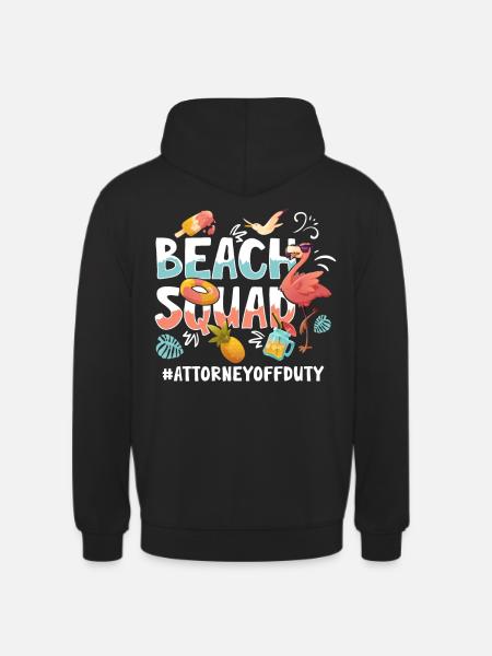 Attorney Vacation Beach Group - Unisex Hoodie - black