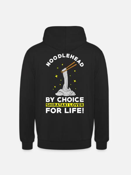 Shiritaki Noodles - Unisex Hoodie - black