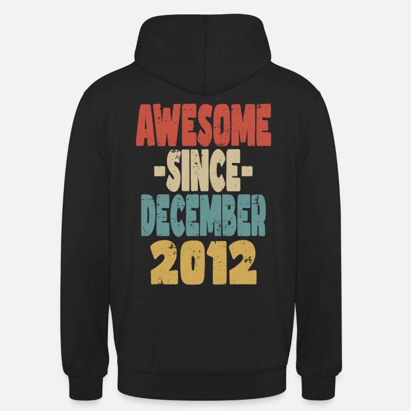 Fantastischer Dezember 2012 - Unisex Hoodie - Schwarz