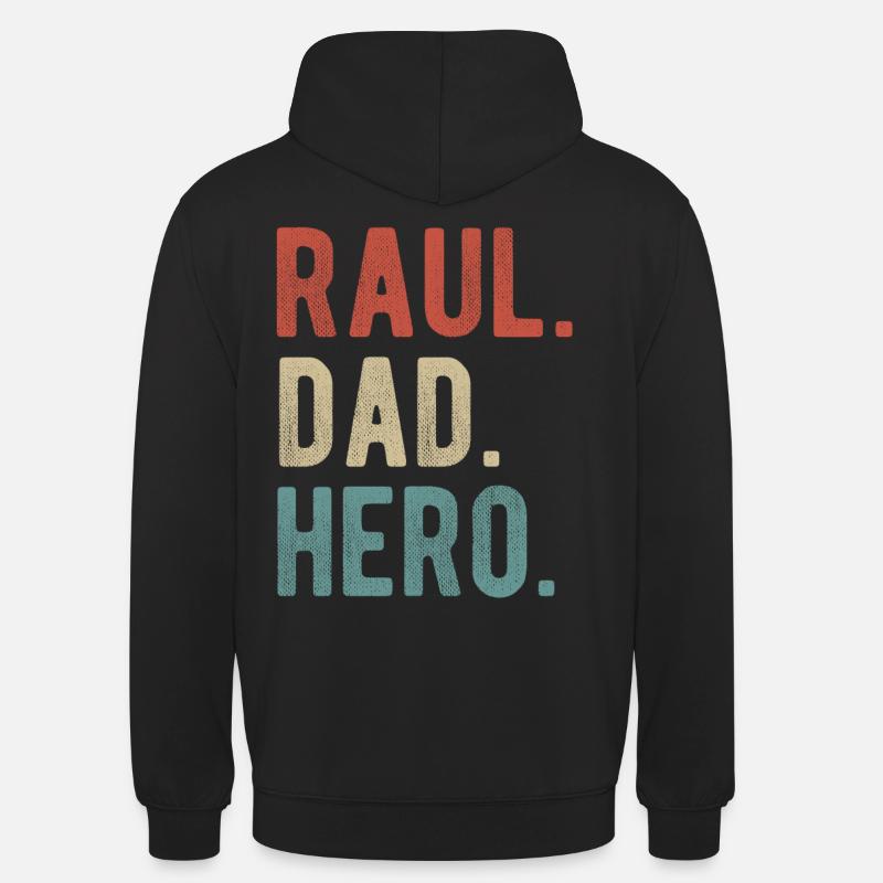 Raul Papa Héros - Sweat-shirt à capuche unisexe - noir