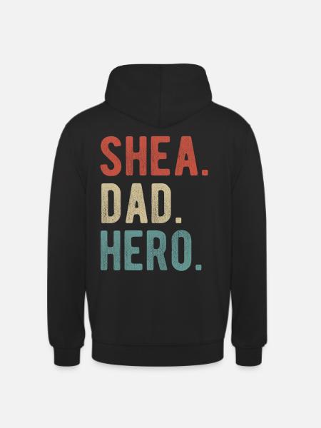 Shea Dad Held - Unisex Hoodie - Schwarz