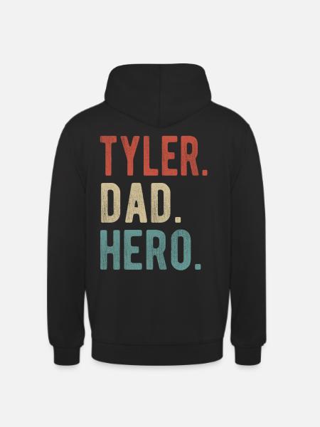 Tyler Dad Hero - Unisex Hoodie - black
