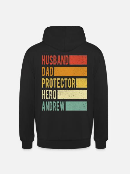 Andrew Name Dad Gift - Unisex Hoodie - black