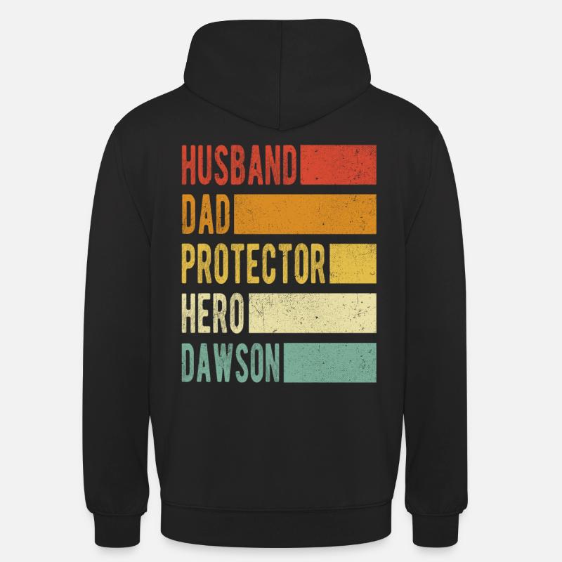 Dawson nom papa cadeau - Sweat-shirt à capuche unisexe - noir