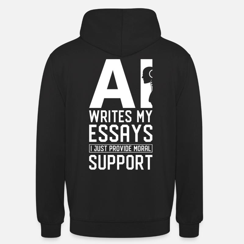 Artificial Intelligence Ai Lovers - Unisex Hoodie - black