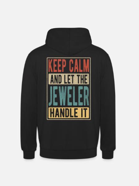 Jeweler Retro Gift - Unisex Hoodie - black