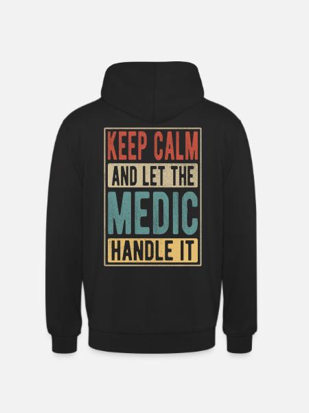 Medic Retro Gift - Unisex Hoodie - black