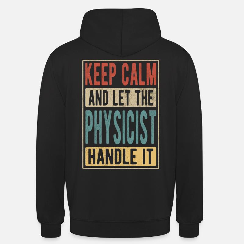 Physiker Retro Geschenk - Unisex Hoodie - Schwarz