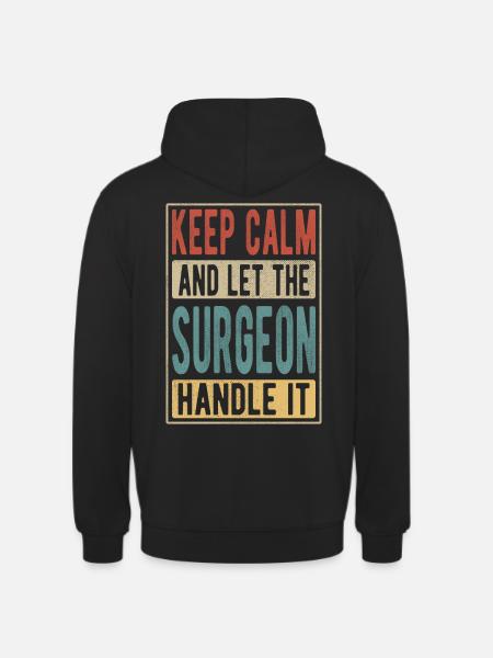 Surgeon Retro Gift - Unisex Hoodie - black
