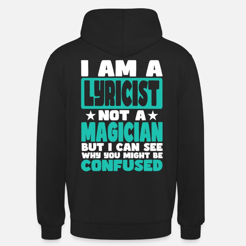 Lyriker - Unisex Hoodie - Schwarz