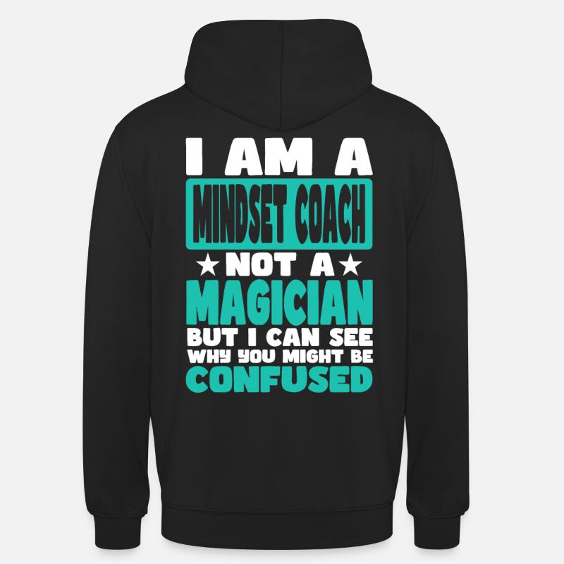 Coach de l’état d’ - Sweat-shirt à capuche unisexe - noir