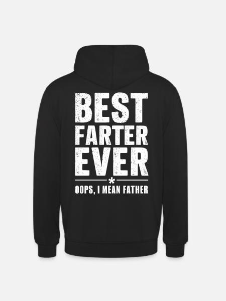 Best Dad Ever Funny Statement - Unisex Hoodie - black
