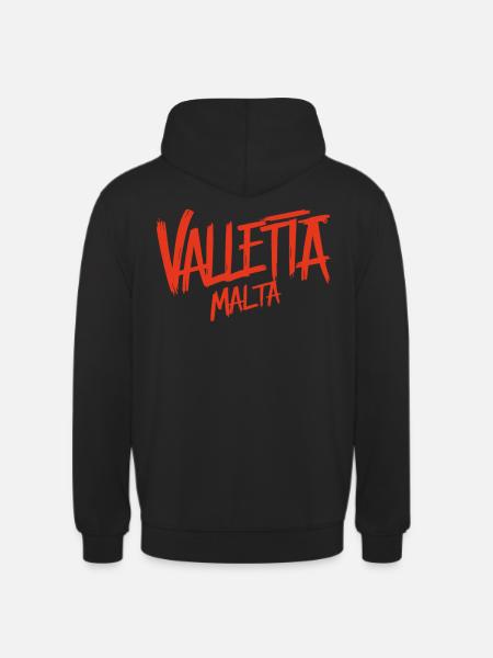 Valletta Malta Souvenir - Unisex Hoodie - black