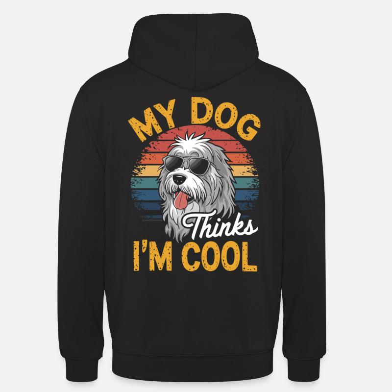 Maremme abruzzes berger Maremmano - Sweat-shirt à capuche unisexe - noir